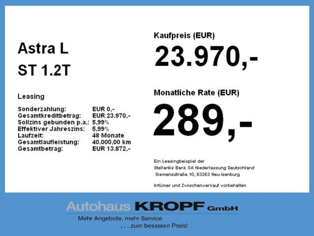 Opel Astra 1.2 Turbo Sports Tourer