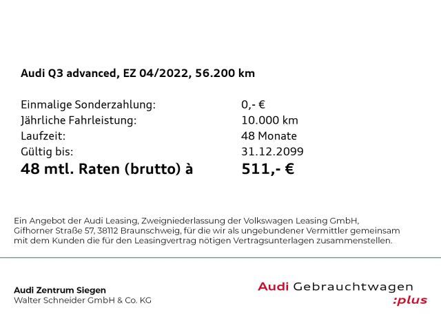 Audi Q3 40 TDI Quattro