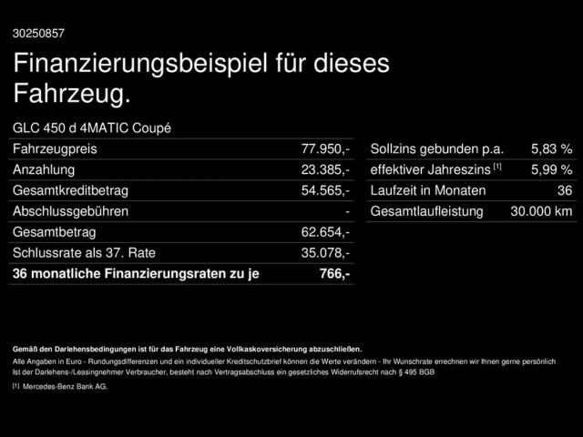 Mercedes-Benz GLC 450 4MATIC AMG Line