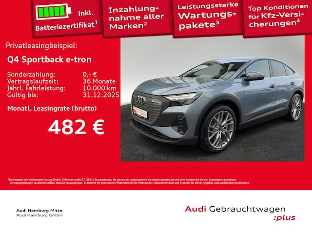 Audi Q4 e-tron Sportback