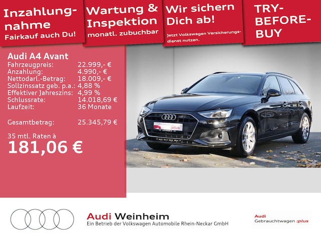 Audi A4 35 TFSI Avant S-Tronic