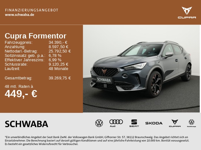 Cupra Formentor 2.0 TSI DSG VZ