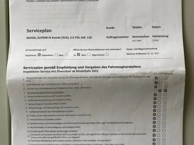 Skoda Superb 2.0 TDI Combi Style Style