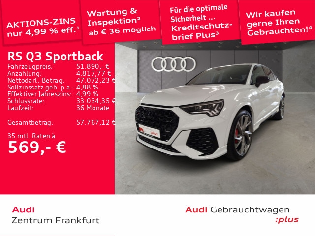 Audi RS Q3 Quattro S-Tronic Sportback