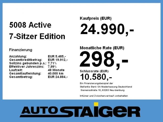 Peugeot 5008 Active Pack