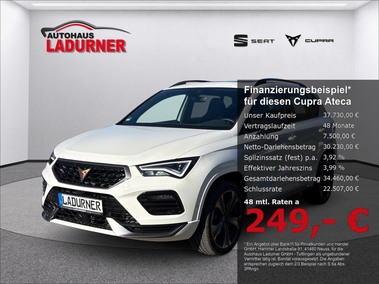 Cupra Ateca 1.5 TSI DSG