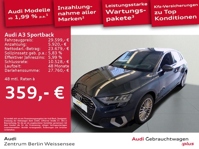 Audi A3 30 TDI S-Tronic Sportback