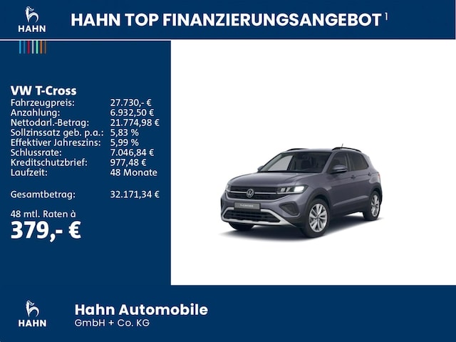 Volkswagen T-Cross 1.0 TSI DSG Life