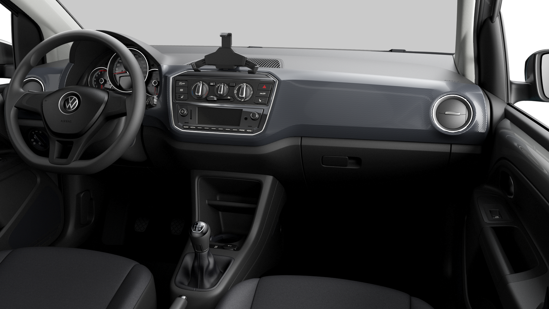 Volkswagen up! 1.0 Schalter 48kW GJR Sitzheizung Klima ZV 5 Türer