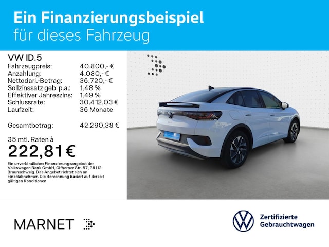 Volkswagen ID.5 77 KWh IQ.Drive Pro