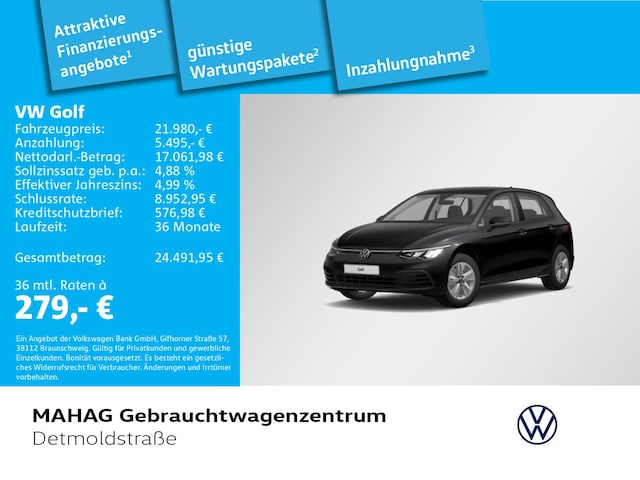 Volkswagen Golf 2.0 TDI DSG Golf VIII Life