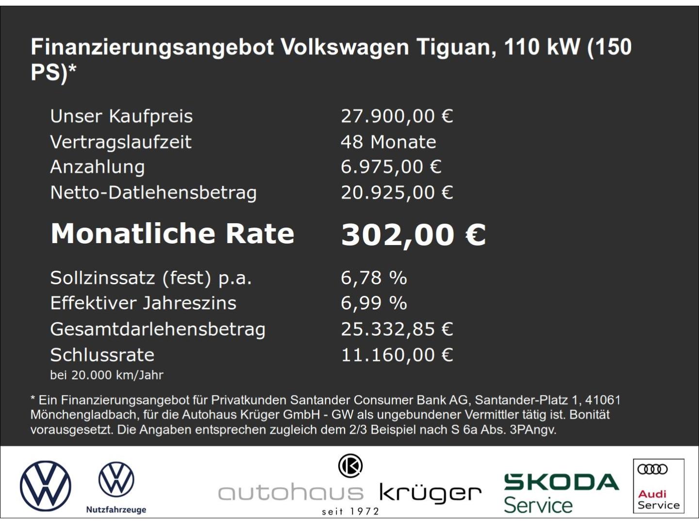 Volkswagen Tiguan 2.0 TDI DSG Life