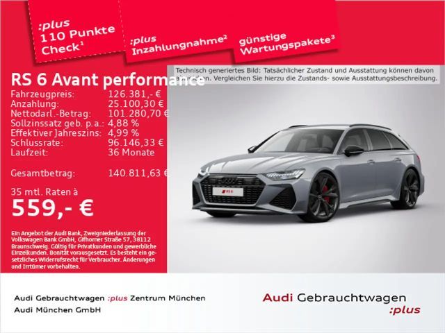 Audi RS6 Avant Performance