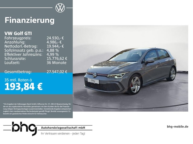 Volkswagen Golf 2.0 TSI GTI