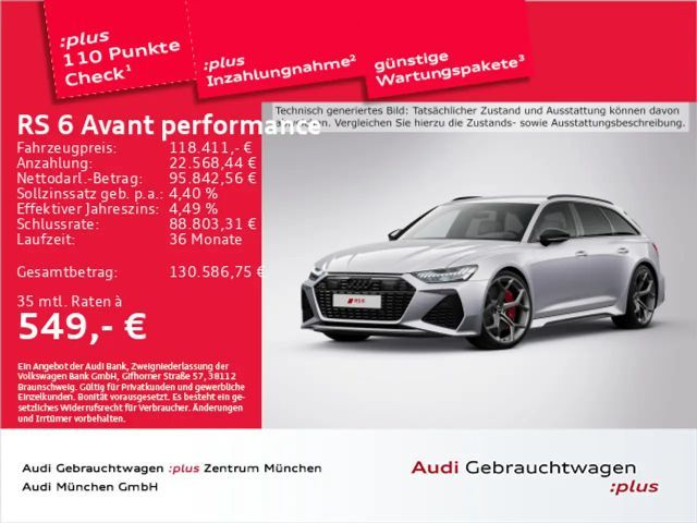 Audi RS6 Avant Performance