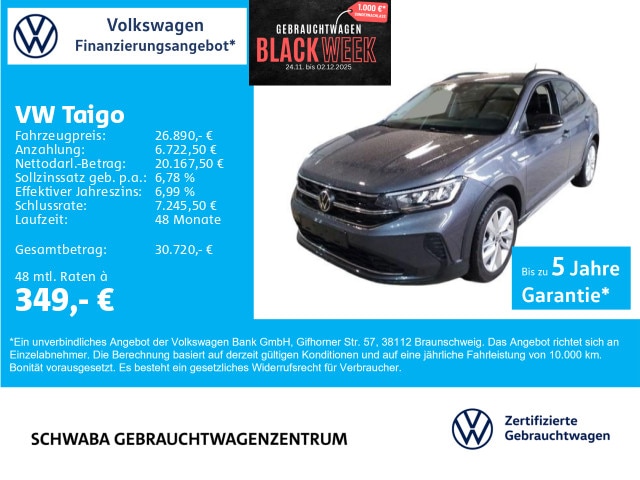 Volkswagen Taigo 1.5 TSI DSG