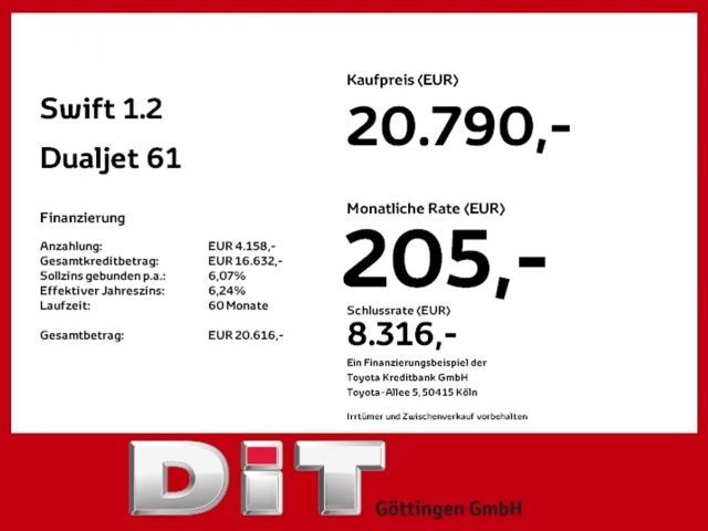 Suzuki Swift AllGrip Comfort DualJet