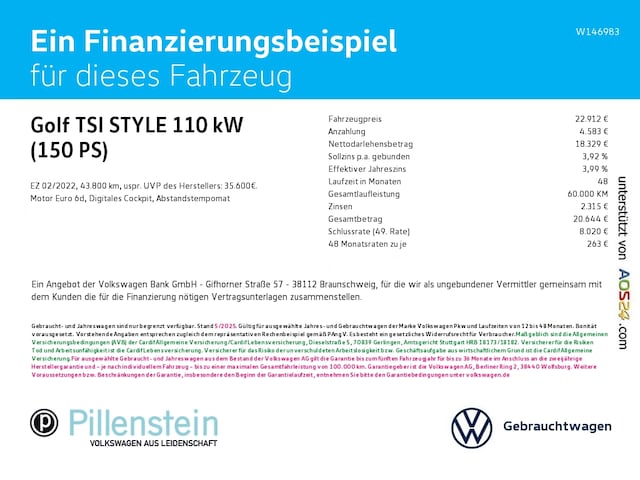 Volkswagen Golf Business Style
