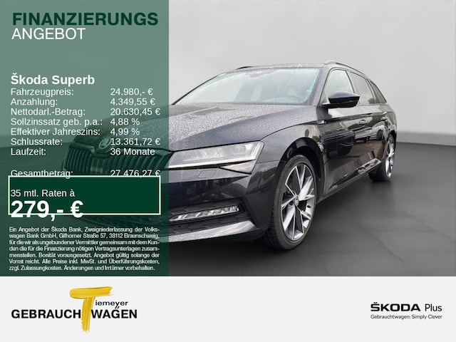 Skoda Superb 2.0 TDI Combi Sportline
