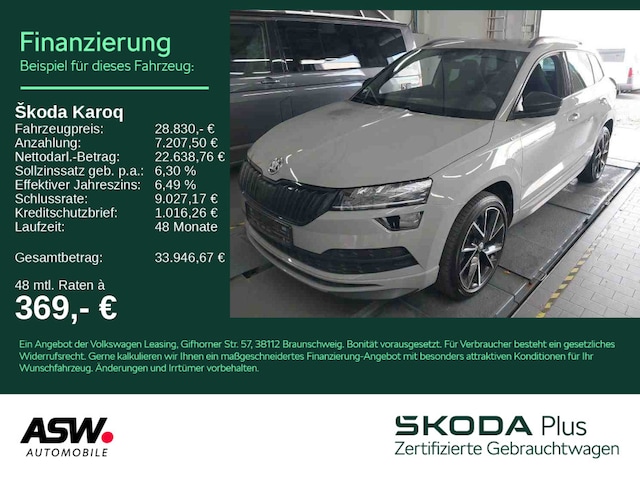 Skoda Karoq 4x4 Sportline