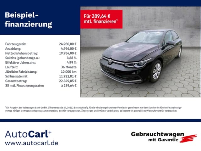 Volkswagen Golf 2.0 TDI DSG Golf VIII