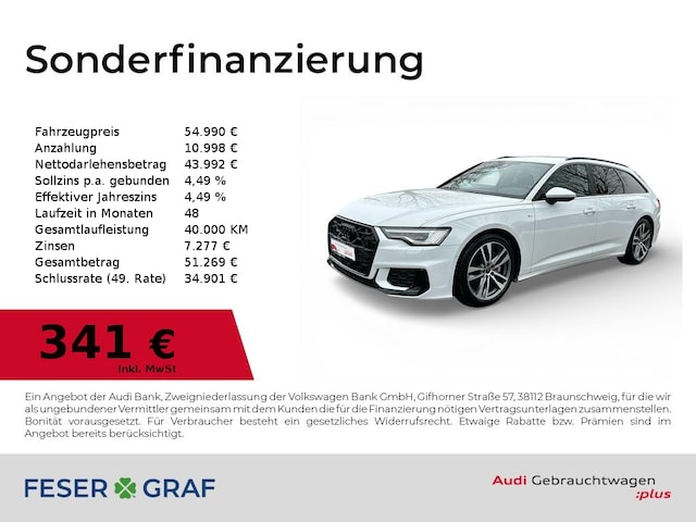 Audi A6 45 TFSI Avant S-Line S-Tronic