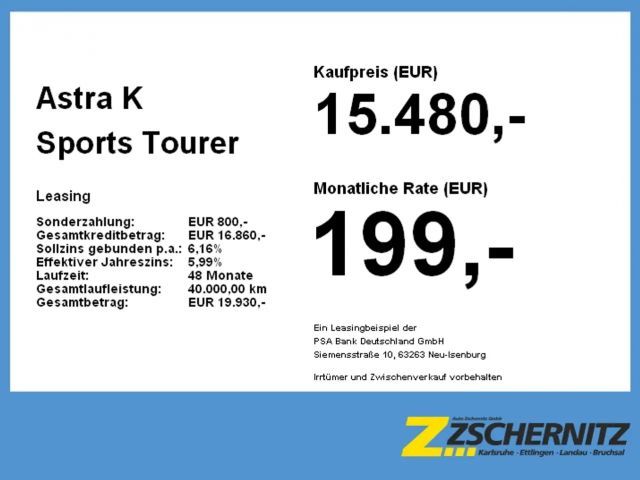 Opel Astra Edition Sports Tourer
