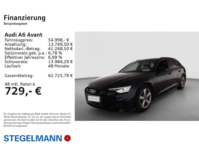 Audi A6 50 TDI Avant Quattro S-Line