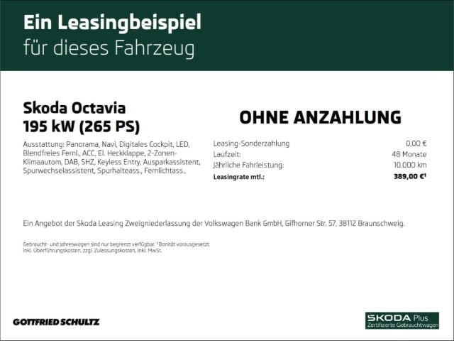 Skoda Octavia Combi RS