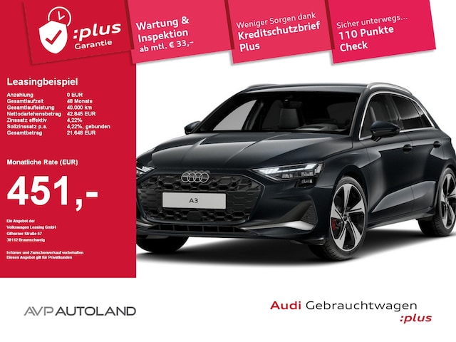 Audi A3 35 TFSI S-Tronic Sportback