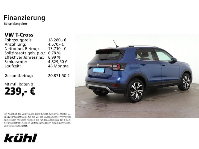 Volkswagen T-Cross 1.0 TSI Style
