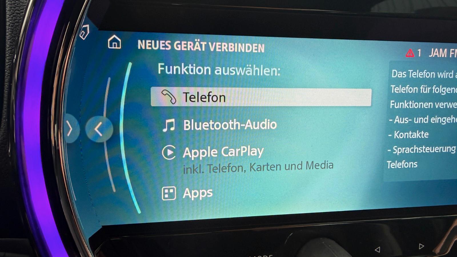 MINI Cooper D Countryman JKW Trim LED Navi Kam DAB