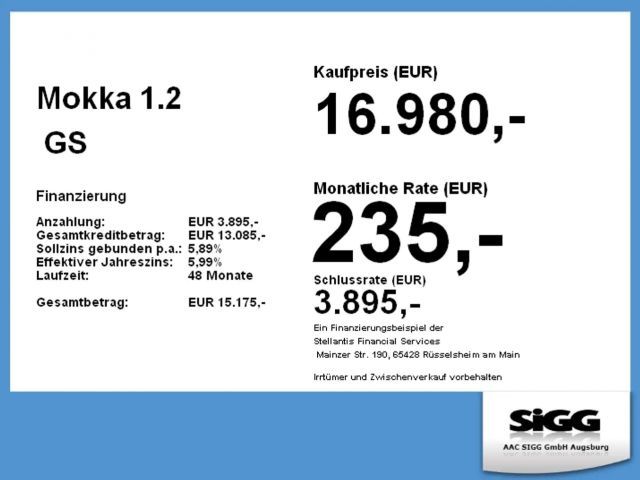 Opel Mokka GS-Line Grand Sport