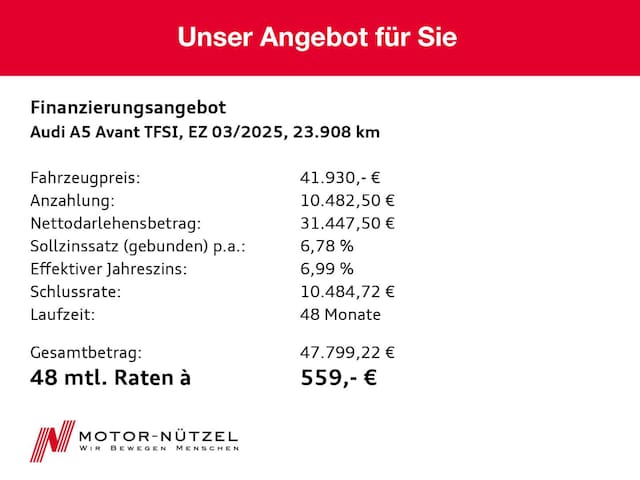 Audi A5 Avant S-Tronic