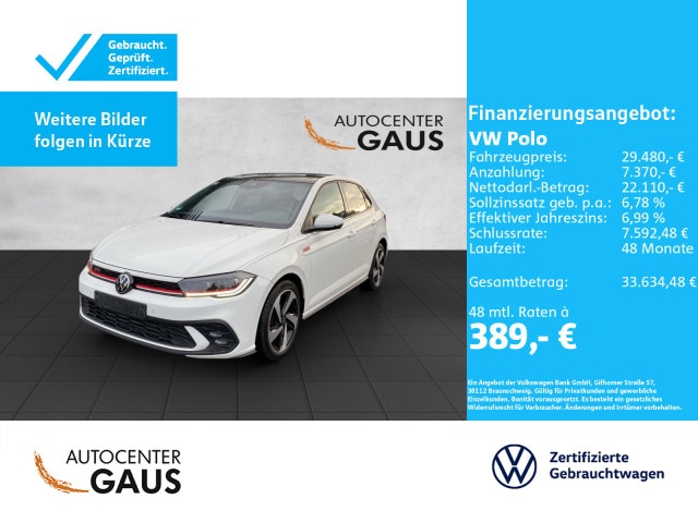 Volkswagen Polo 2.0 TSI DSG GTI