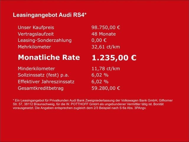 Audi RS4 Avant Quattro