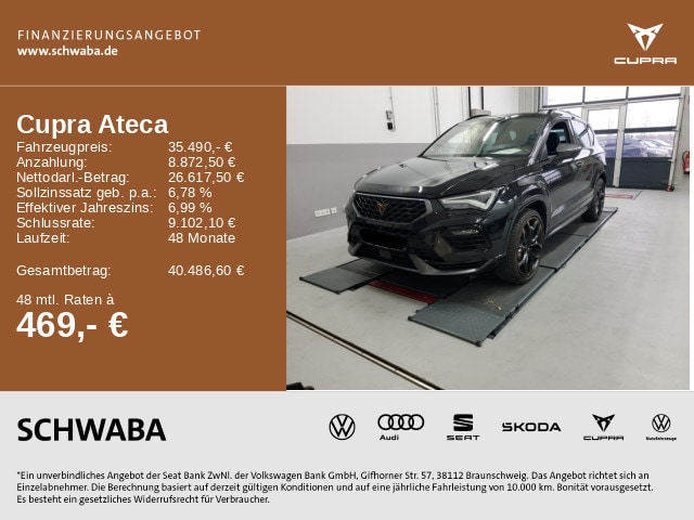 Cupra Ateca 2.0 TSI 4Drive DSG