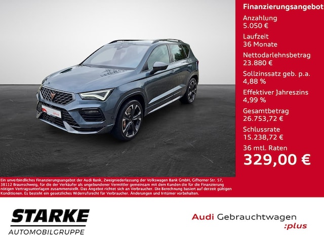 Cupra Ateca 2.0 TSI 4Drive DSG