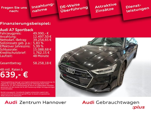 Audi A7 50 TDI Quattro Sportback