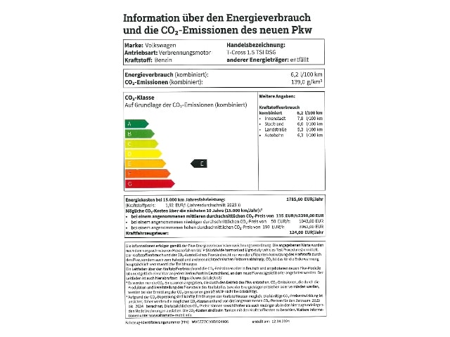 Volkswagen T-Cross 1.0 TSI DSG R-Line