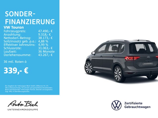 Volkswagen Touran 1.5 TSI DSG