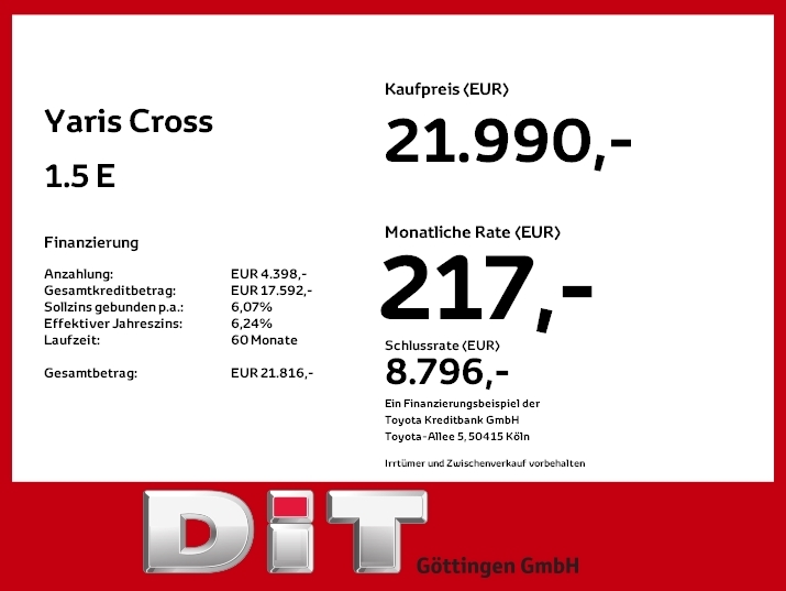Toyota Yaris Cross 5-deurs Club