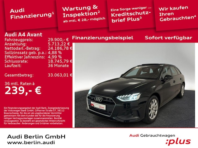 Audi A4 45 TFSI Avant Quattro S-Tronic
