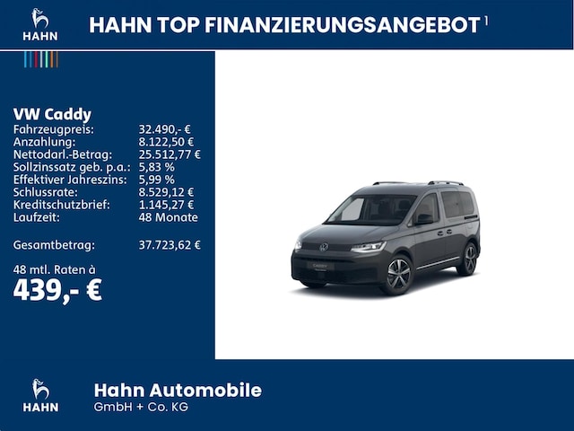 Volkswagen Caddy Caddy 1.5TSI Pan Americana CAM LED AppConnect Allwetter