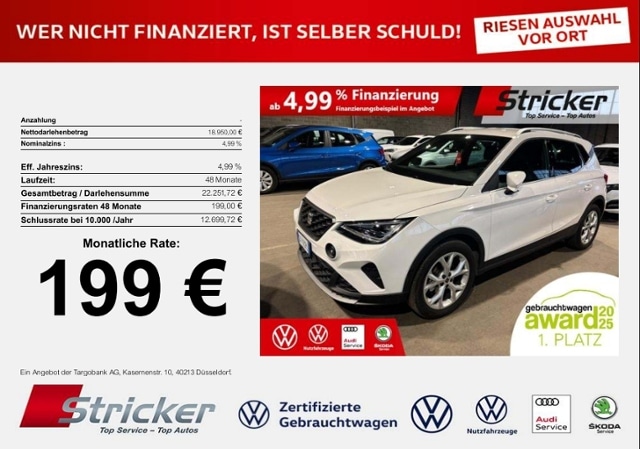 Seat Arona 1.0 TSI Connect DSG