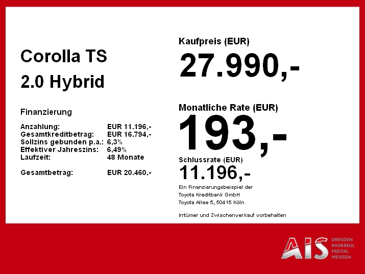 Toyota Corolla Team D Technik Touring