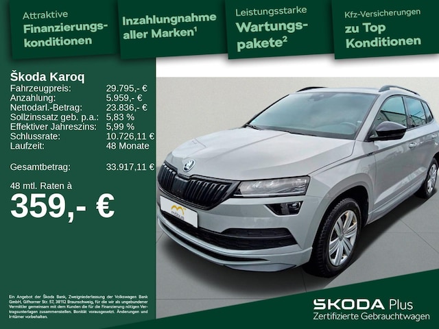 Skoda Karoq 2.0 TSI 4x4 Sportline