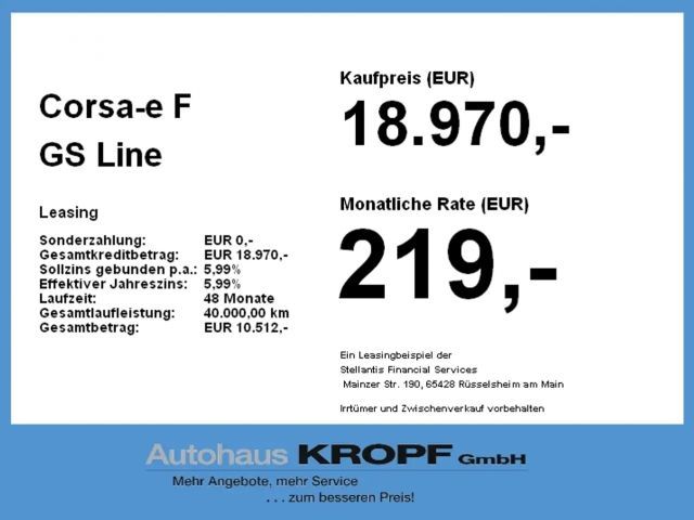 Opel Corsa GS-Line Grand Sport