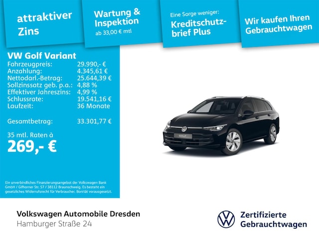 Volkswagen Golf 1.5 TSI Golf VIII Style Variant