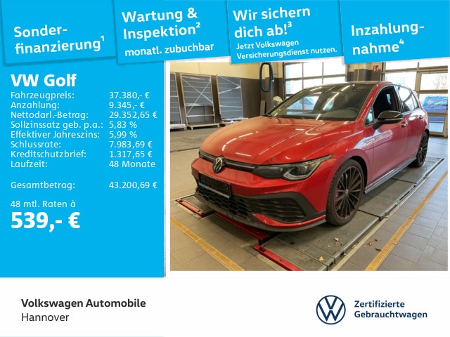 Volkswagen Golf 2.0 TSI DSG GTI Golf VIII